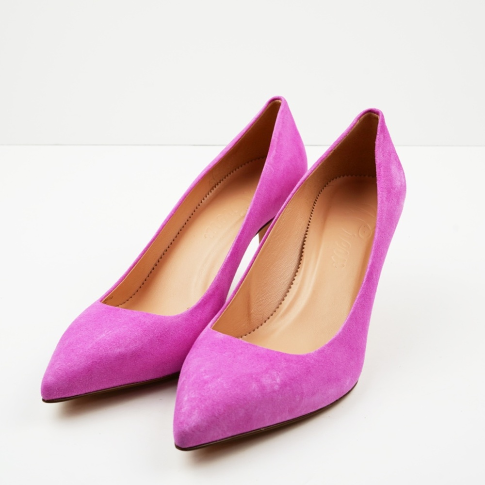 New JCREW Colette Pumps in Pink Suede - Picture 4 of 5